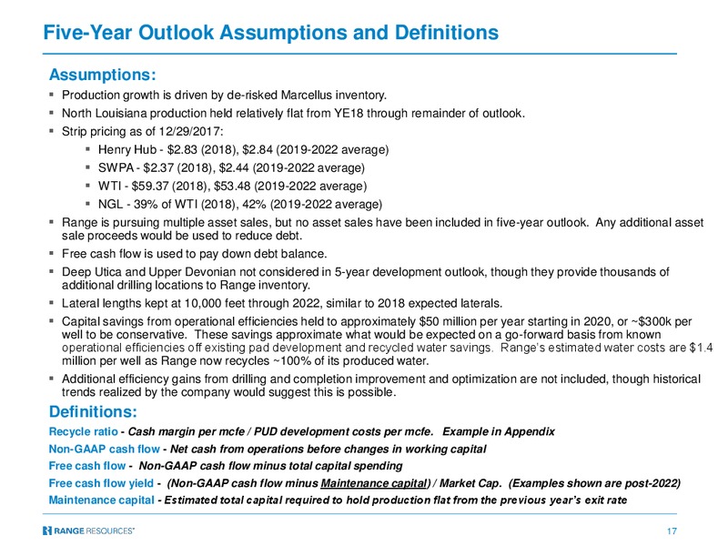 Capital One Securities Energy Conference – Range Resources Corp – slide 16