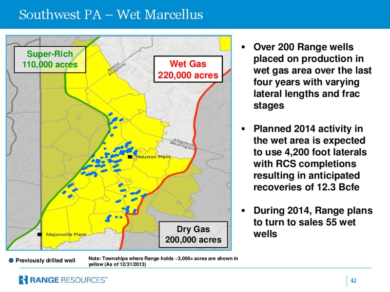 JULY 2014 INVESTOR PRESENTATION – Range Resources Corp – slide 41