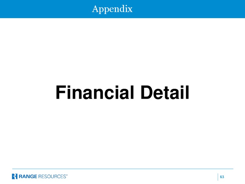 Q2 2016 Company Presentation – Range Resources Corp – slide 62