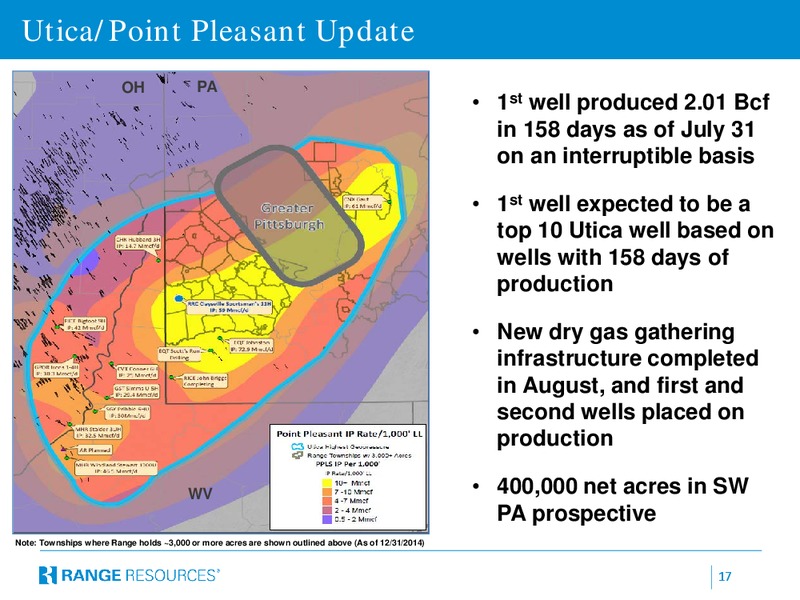 Imperial Capital Global Opportunities Conference – Range Resources Corp – slide 16