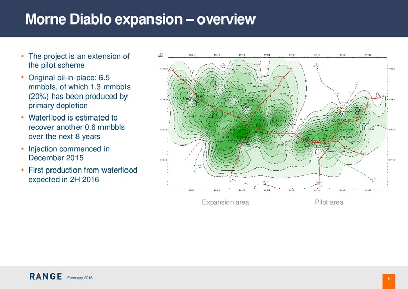 February 2016 Operations Update – Range Resources Limited – slide 5