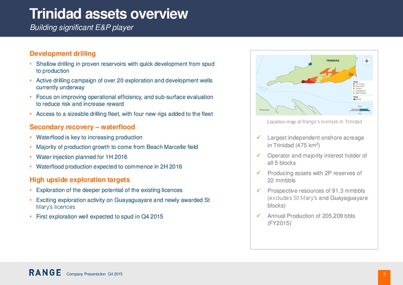 Q4 2015 Results – Range Resources Limited – slide 6