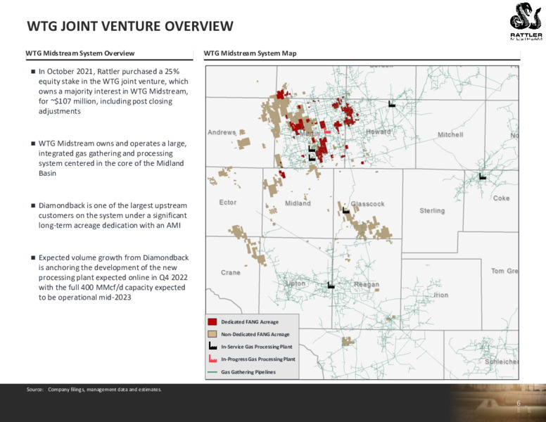 1Q22 Earnings Presentation – Rattler Midstream LP – slide 7