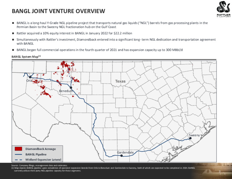 1Q22 Earnings Presentation – Rattler Midstream LP – slide 10