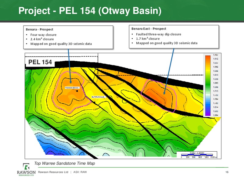 THE 9TH ANNUAL EXCELLENCE IN OIL AND GAS – Rawson Resources Ltd. – slide 15
