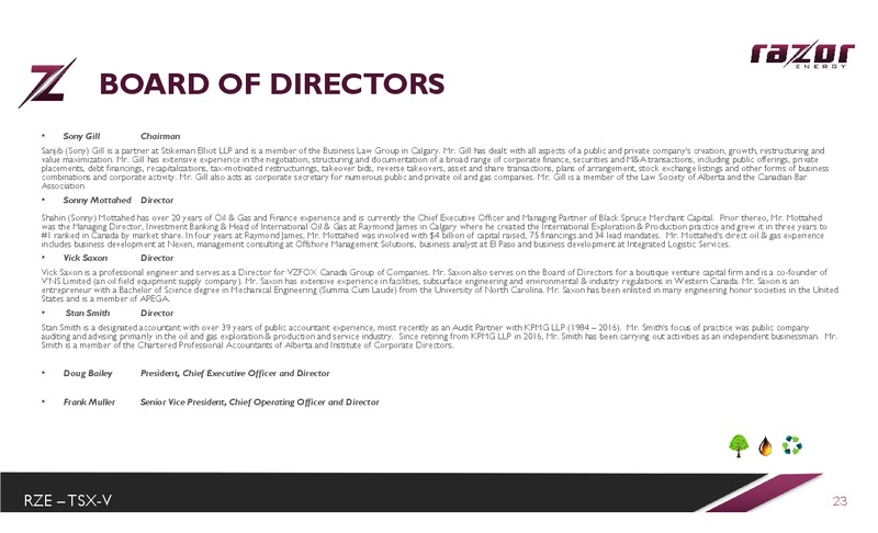 EnerCom Oil and Gas Conference – Razor Energy Corp. – slide 22