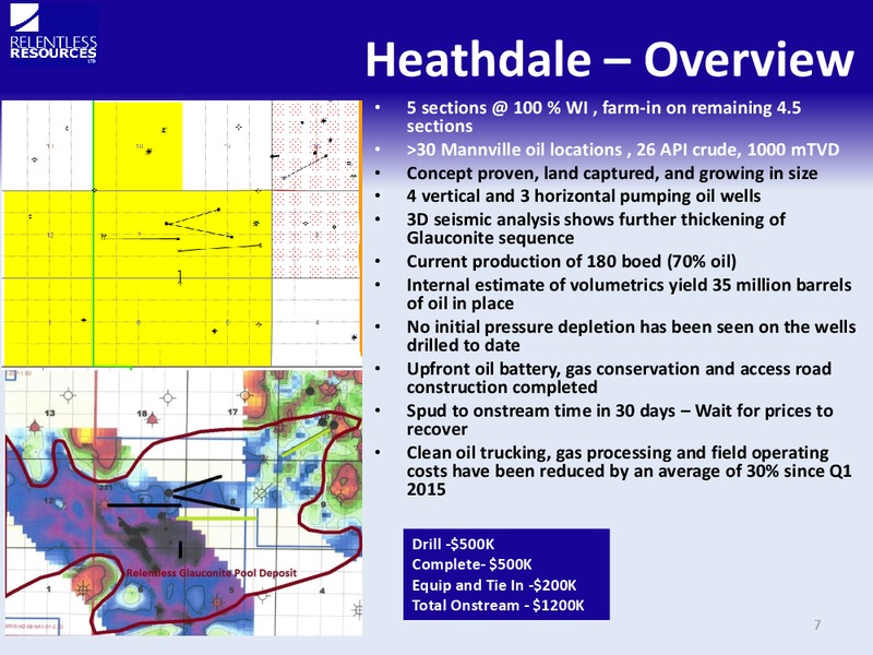August 2015 Investor Presentation – Relentless Resources – slide 6