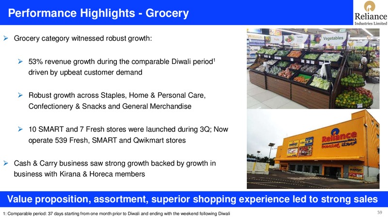 3Q FY 2018 19 Financial Results – Reliance Industries Limited – slide 59