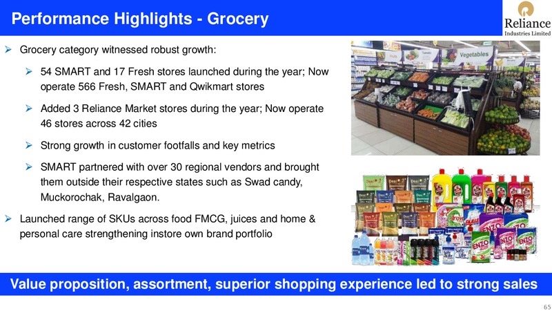 4Q FY 2018 19 Financial Results – Reliance Industries Limited – slide 65