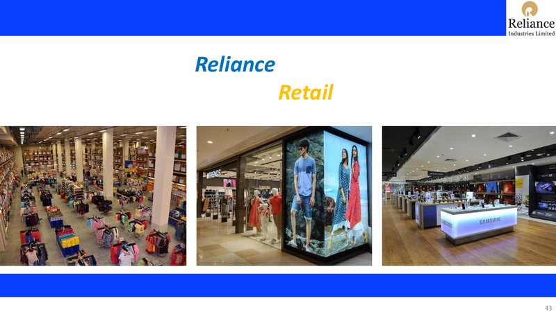 2Q FY 2019 20 Financial Results – Reliance Industries Limited – slide 43