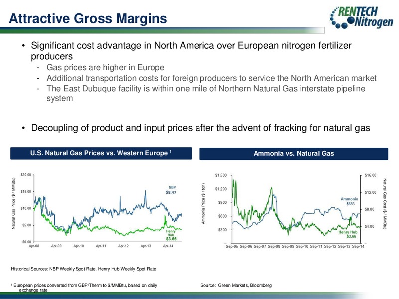 Morgan Stanley Chemicals and Agriculture Conference – Rentech Nitrogen Partners Lp – slide 23