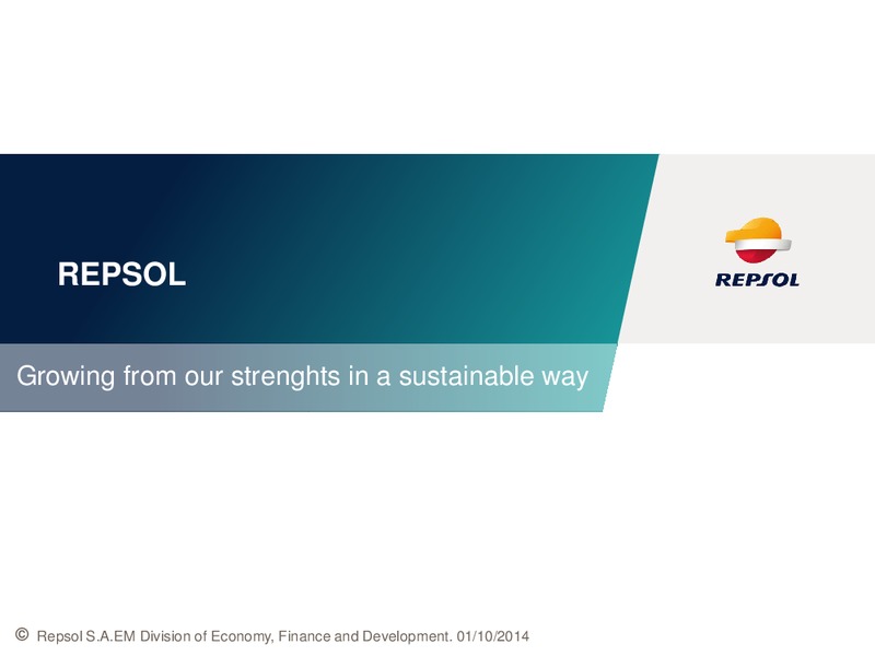 Investor Presentation – Repsol S.A. – slide 1