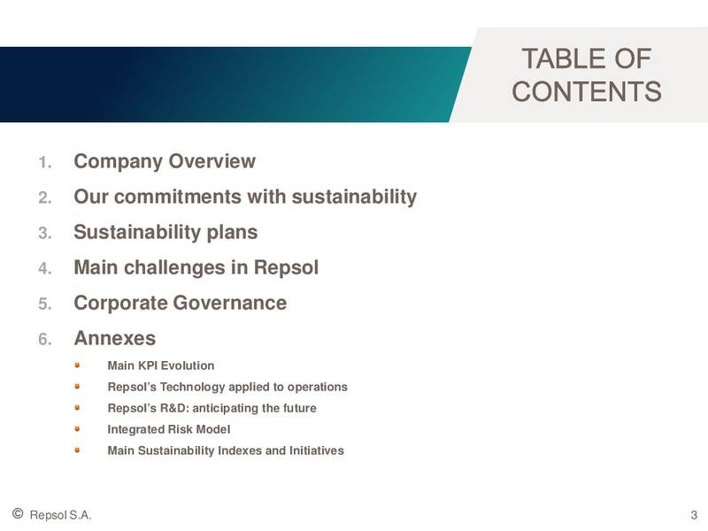 Investor Presentation – Repsol S.A. – slide 2