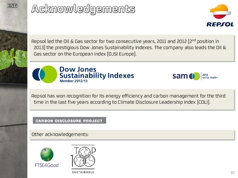 Investors Update – Repsol S.A. – slide 33
