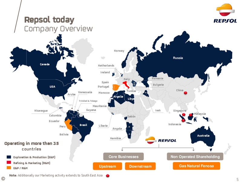 Investor Update – Repsol S.A. – slide 3