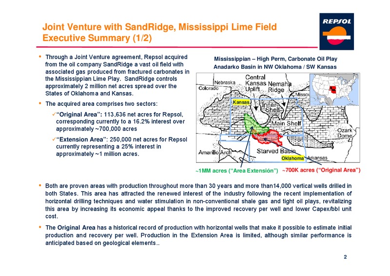 Recent Inorganic Acquisitions in Russia And US – Repsol S.A. – slide 12