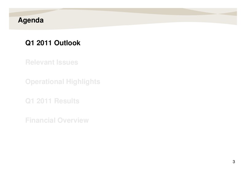Q1 2011 Earnings Call – Repsol S.A. – slide 3