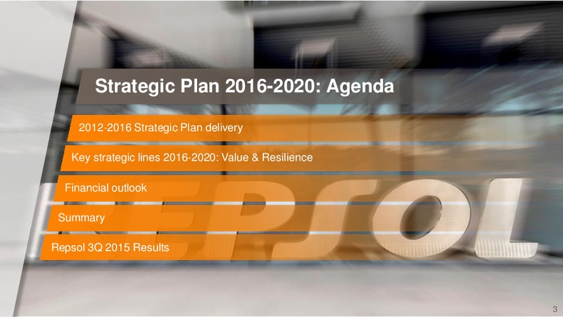 February 2016 Investor Presentation – Repsol S.A. – slide 2