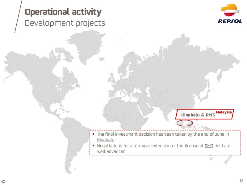 Q2 2015 Results – Repsol S.A. – slide 14