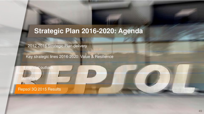December 2015 Investor Presentation – Repsol S.A. – slide 48