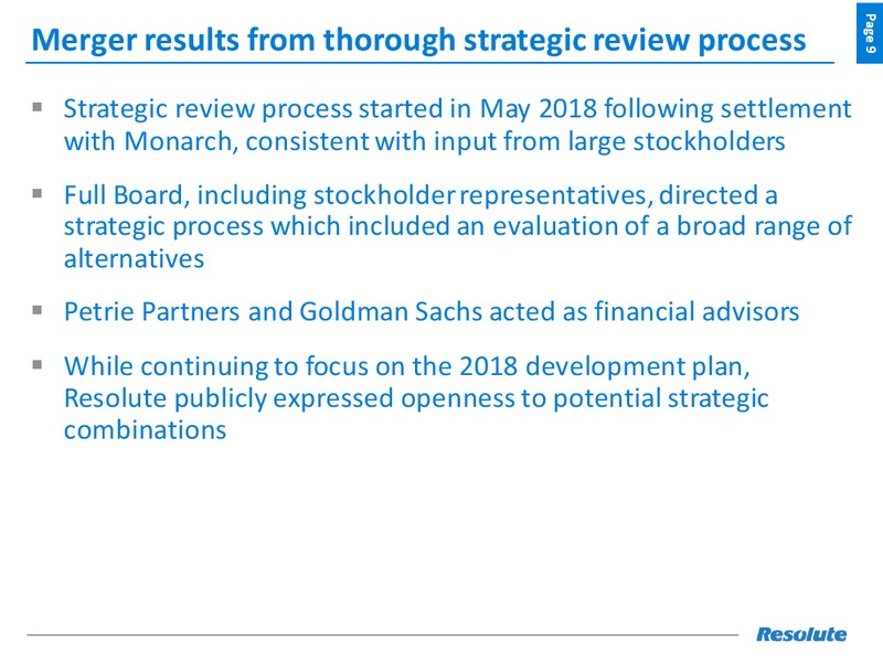 Resolute and Cimarex Merger – Resolute Energy Corp – slide 8