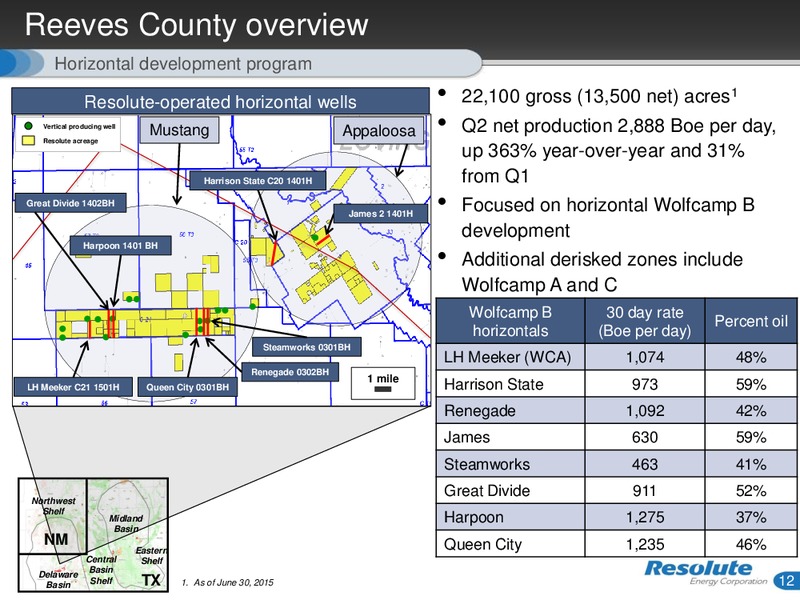 Enercom The Oil and Gas Conference – Resolute Energy Corp – slide 11