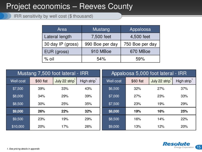 Enercom The Oil and Gas Conference – Resolute Energy Corp – slide 14