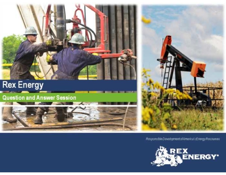 Q2 2013 Earnings Call – Rex Energy Corp – slide 16