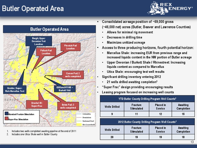 SunTrust Utica Shale Tour Presentation – Rex Energy Corp – slide 11