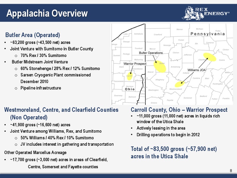Corporate September 2011 Presentation – Rex Energy Corp – slide 6