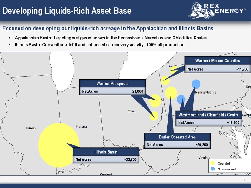 Corporate November 2013 Presentation – Rex Energy Corp – slide 2