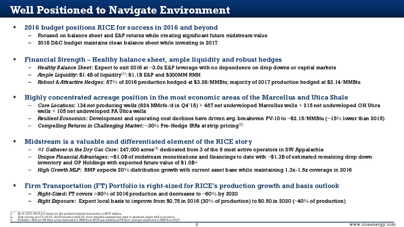 Scotia Howard Weil Energy Conference – Rice Energy – slide 7