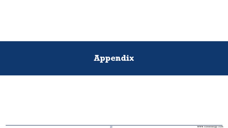 Wells Fargo West Coast Energy Conference – Rice Energy – slide 19