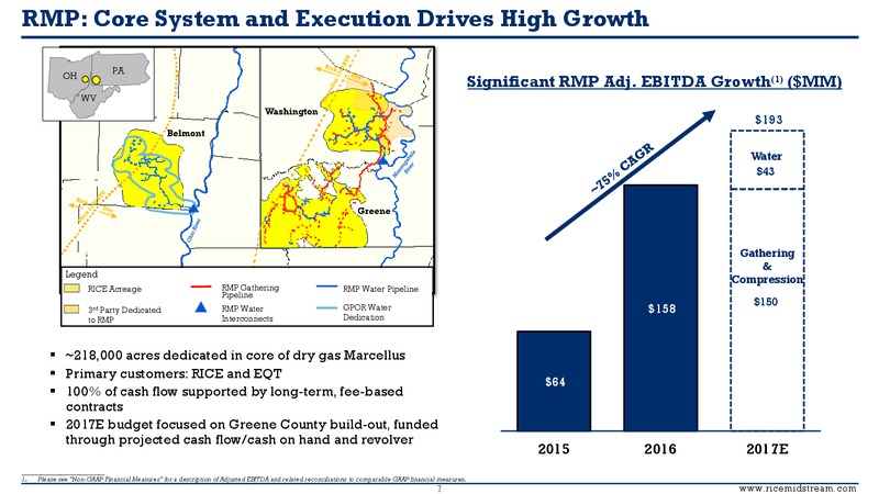May 2017 First Quarter Supplemental Presentation – Rice Midstream Partners Lp – slide 6