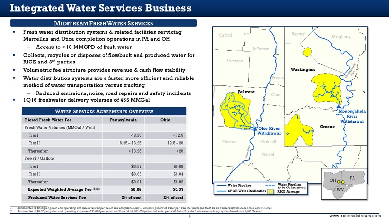 June 2016 MLPA Investor Conference Presentation – Rice Midstream Partners Lp – slide 4