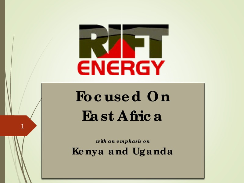 July 2015 Investor Presentation – Rift Energy Corp – slide 1