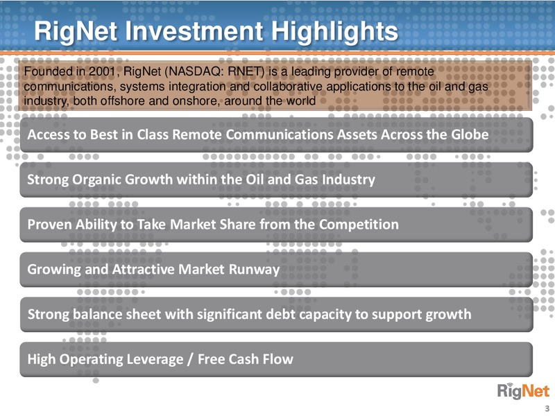 JEFFERIES 2014 GLOBAL TMT CONFERENCE – Rignet, Inc. – slide 2
