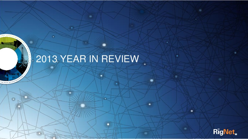 2014 ANNUAL SHARE HOLDERS MEETING – Rignet, Inc. – slide 2