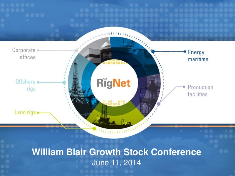 WILLIAM BLAIR GROWTH STOCK CONFERENCE – Rignet, Inc. – slide 1