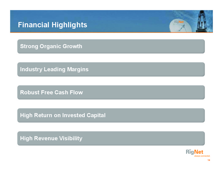 JEFFERIES ENERGY CONFERENCE – Rignet, Inc. – slide 14