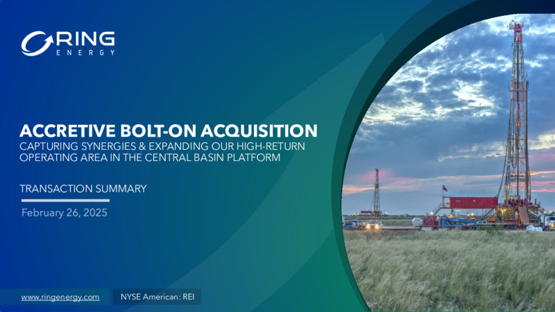 February 2025 Bolt On Acquisition Investor Deck – Ring Energy Inc. – slide 1