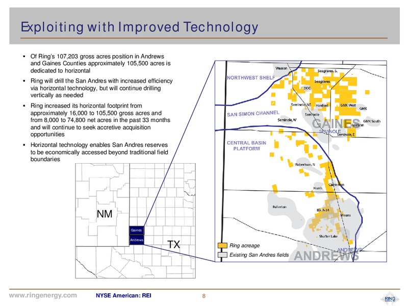 Scotia Howard Weil Energy Conference – Ring Energy Inc. – slide 7