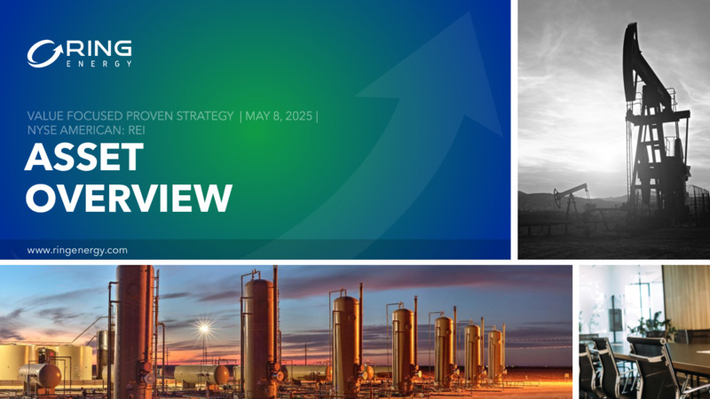 1Q 2025  EARNINGS & UPDATED GUIDANCE – Ring Energy Inc. – slide 21