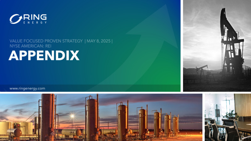 May 2025 Presentation – Ring Energy Inc. – slide 29