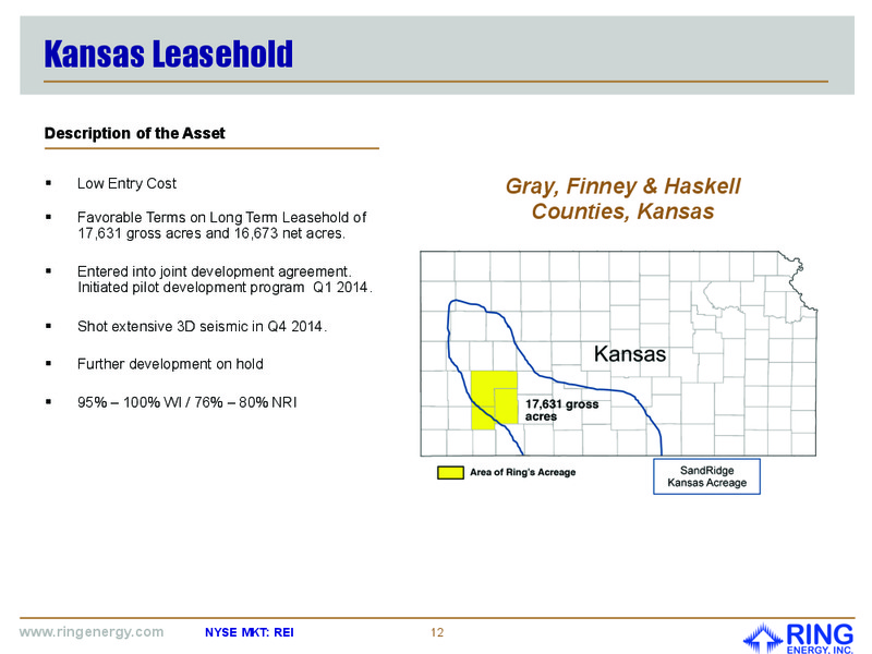 October 2016 Investor Presentation – Ring Energy Inc. – slide 11