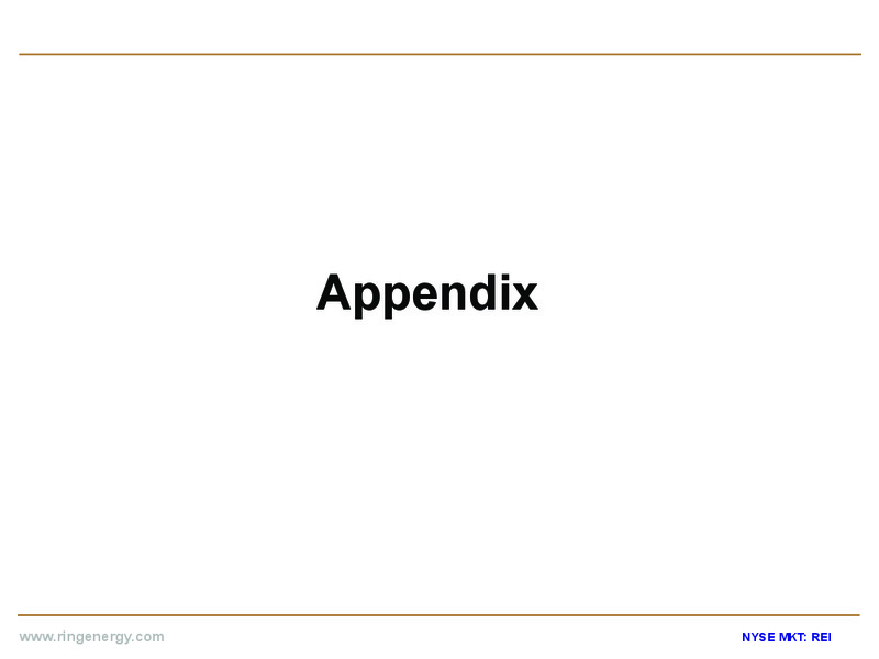October 2016 Investor Presentation – Ring Energy Inc. – slide 14