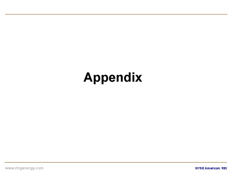 October 2017 Corporate Presentation – Ring Energy Inc. – slide 18