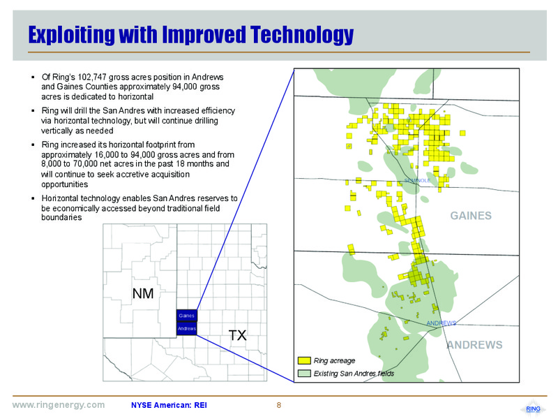 December 2017 Corporate Presentation – Ring Energy Inc. – slide 7