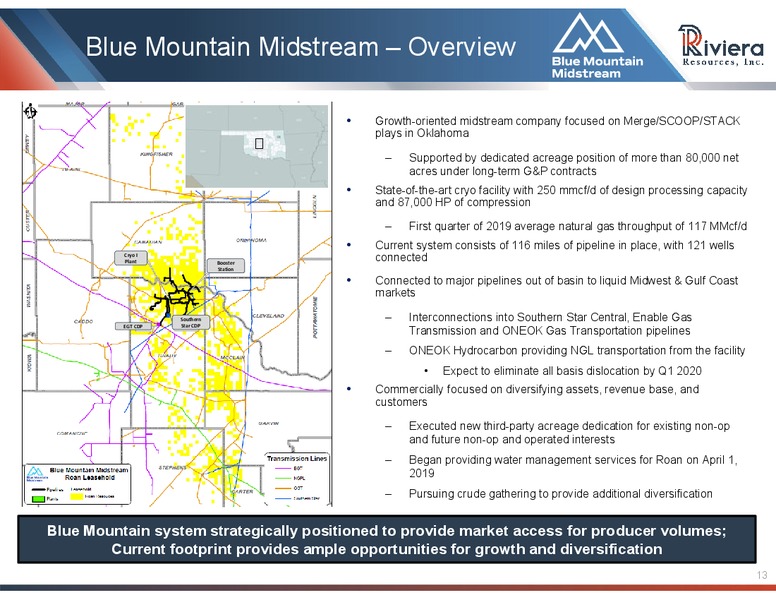 1Q 2019 Earnings Presentation – Riviera Resources – slide 11