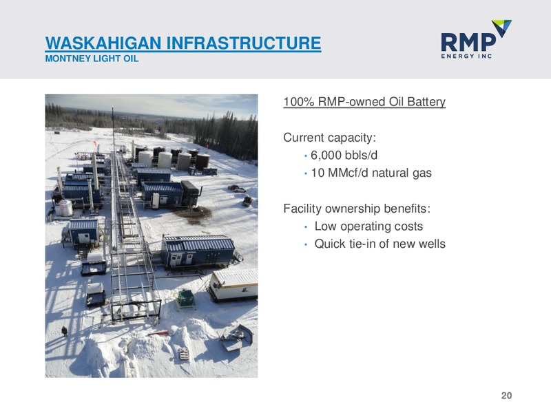 June 2016 Corporate Presentation – Rmp Energy Inc. – slide 17